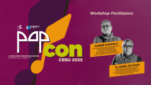 pap!con Songwriting Workshop with Jungee Marcelo pap!con Choral Management Workshop with N. Arnel de Pano